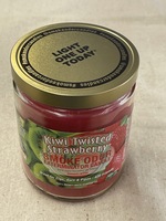 smoke odor exterminator candle kiwi twisted strawberry